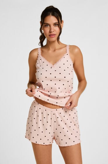 Hunkemöller Pyjama-Shorts Rosa von Hunkemöller