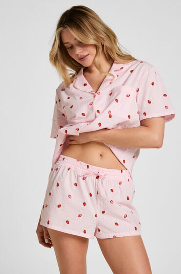 Hunkemöller Pyjama-Shorts Rosa von Hunkemöller