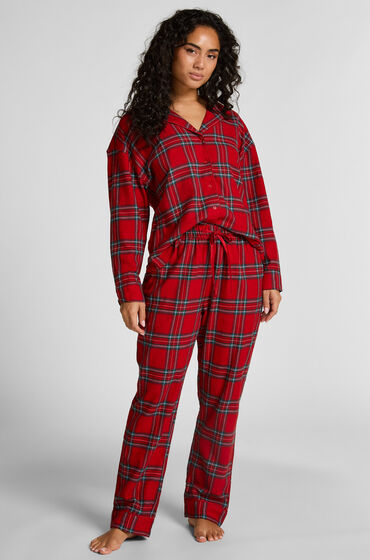 Hunkemöller Pyjamahose aus Flanell Rot Hunkemöller Pyjamahose aus Flanell Rot von Hunkemöller
