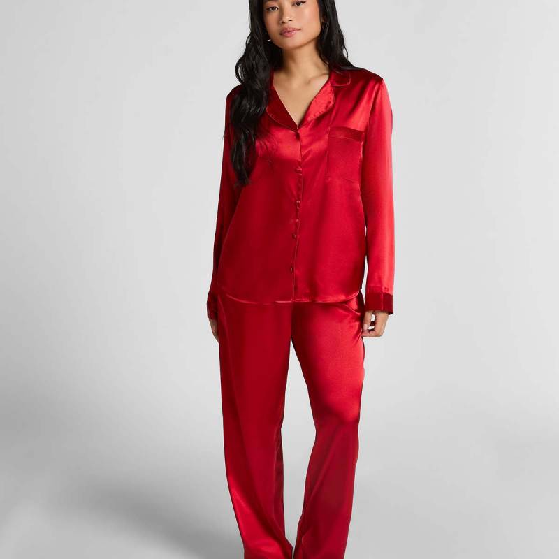 Hunkemöller Pyjamas, Rot, Größe: S, Damen Hunkemöller Pyjamas, Rot, Größe: S, Damen von Hunkemöller