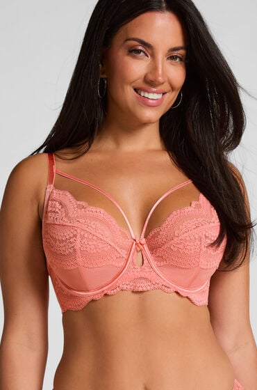 Hunkemöller Unwattierter Bügel-BH Robijn Rosa von Hunkemöller