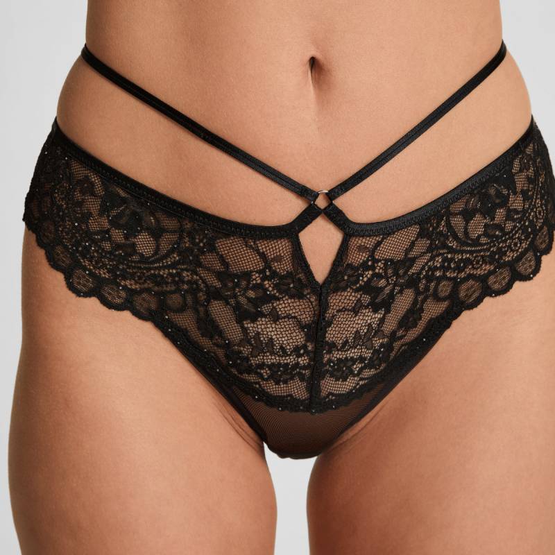 Hunkemöller Sabrina Brazilian Slip, Schwarz, Größe: XL, Damen von Hunkemöller
