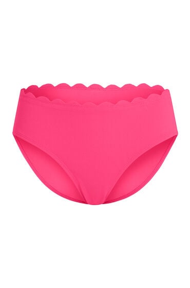 Hunkemöller Scallop Rio-Bikini-Unterteil Rosa von Hunkemöller
