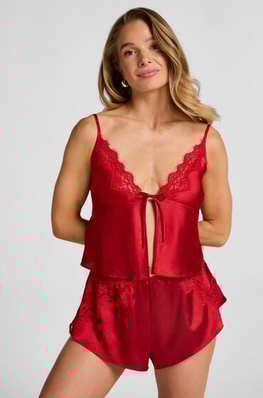 Hunkemöller Shorts Mya Rot von Hunkemöller