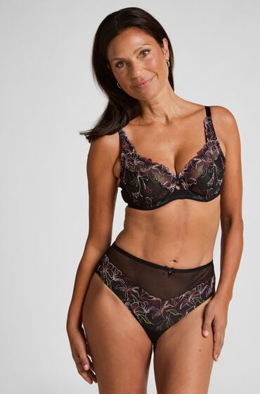 Hunkemöller Slip Lily Schwarz von Hunkemöller