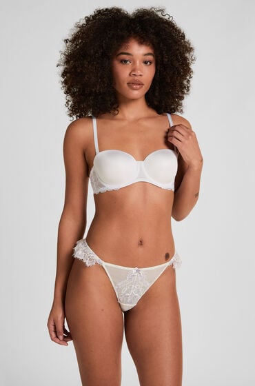 Hunkemöller Solene String Weiß von Hunkemöller