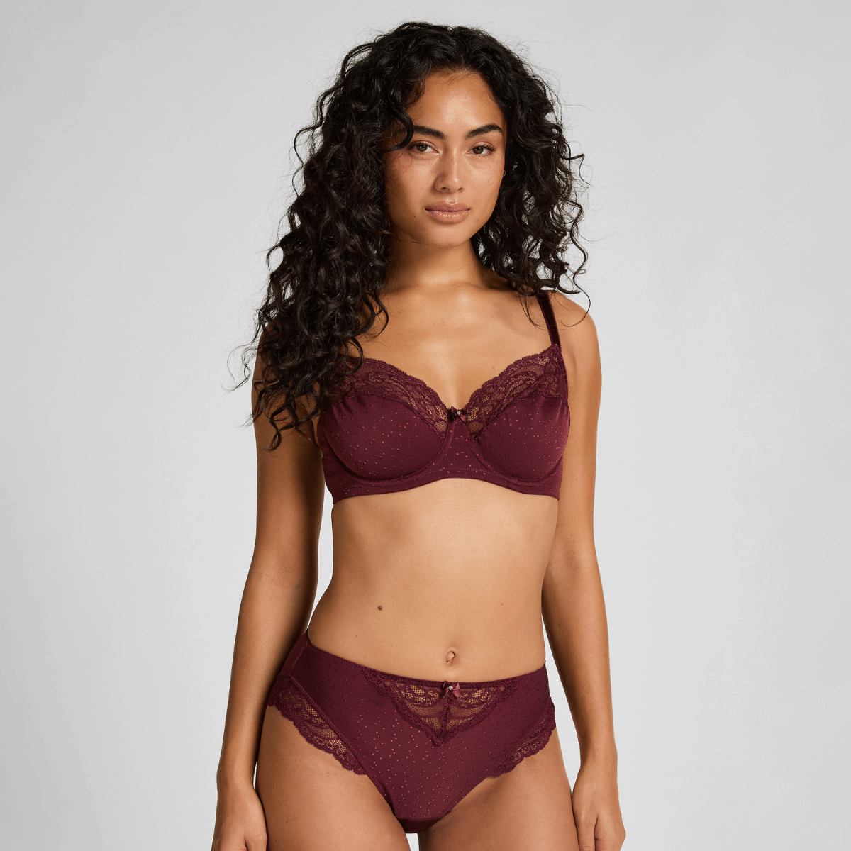 Hunkemöller Sophie BH mit Bügel, Rot, Größe: 80C, Damen von Hunkemöller