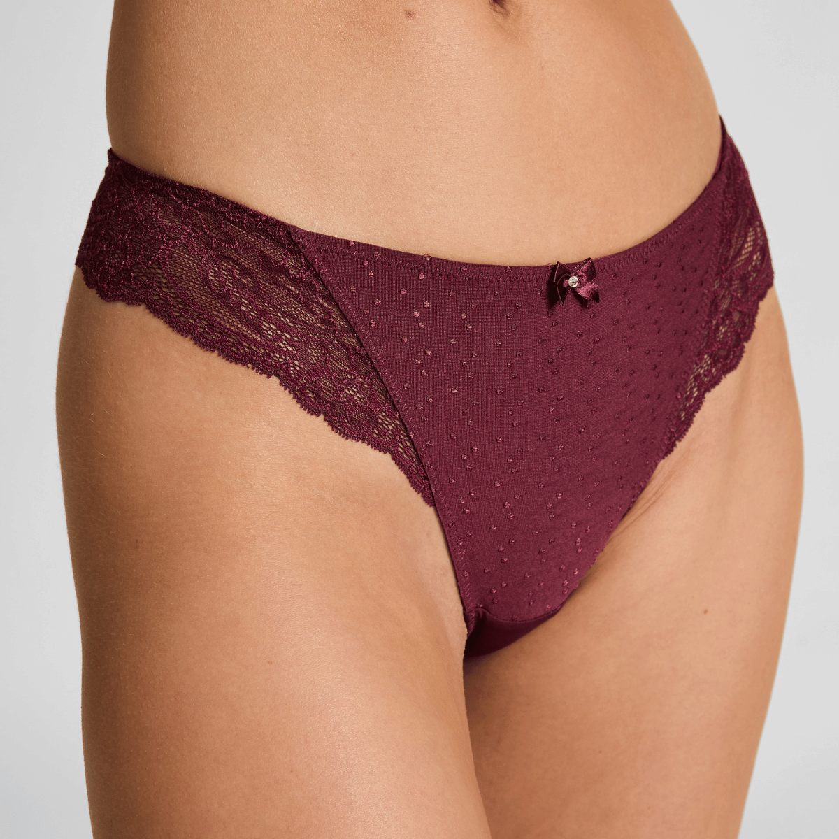 Hunkemöller Sophie String, Rot, Größe: S, Damen von Hunkemöller