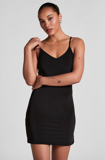 Hunkemöller Straffendes Unterkleid Schwarz von Hunkemöller