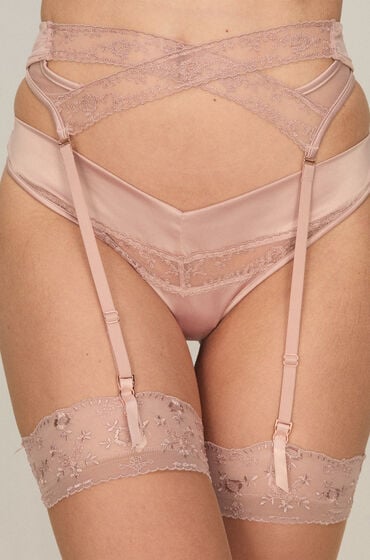 Hunkemöller Strapse Brigitte Rosa von Hunkemöller