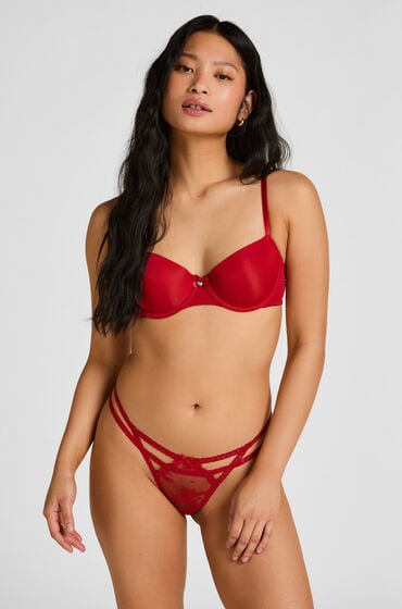 Hunkemöller String Irina Rot von Hunkemöller