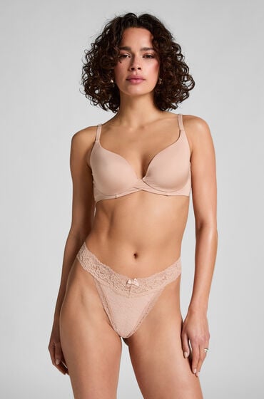 Hunkemöller String Madison Beige von Hunkemöller