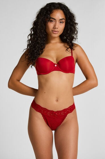 Hunkemöller String Madison Rot von Hunkemöller