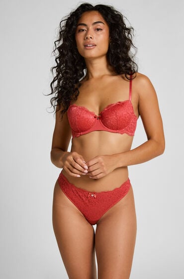 Hunkemöller String Marine Rot von Hunkemöller