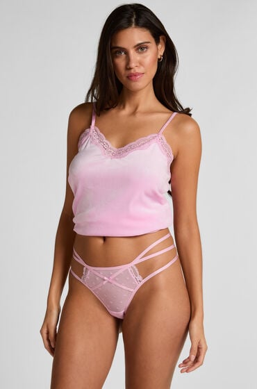 Hunkemöller String Melda Rosa von Hunkemöller