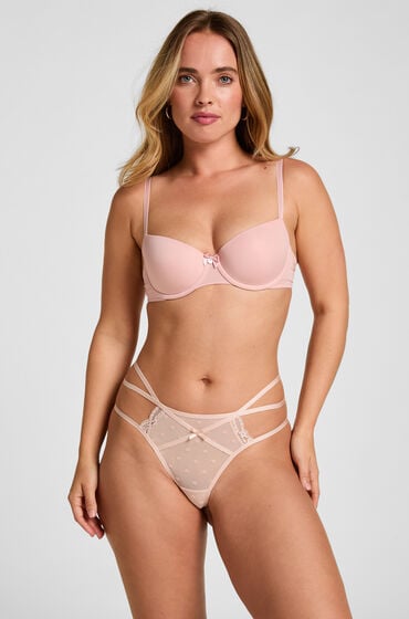 Hunkemöller String Melda Rosa von Hunkemöller