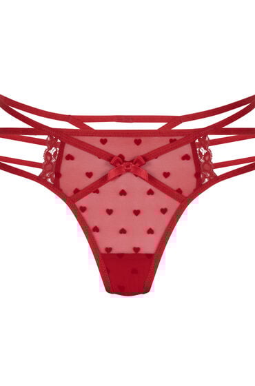 Hunkemöller String Melda Rot von Hunkemöller