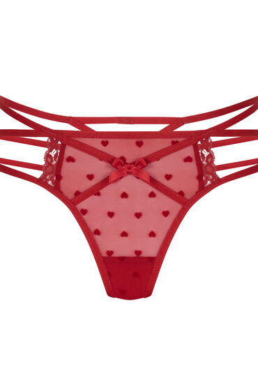 Hunkemöller String Melda Rot von Hunkemöller