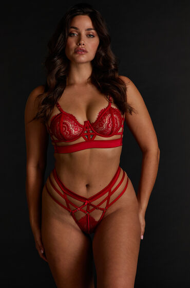 Hunkemöller String Mitzy Rot von Hunkemöller