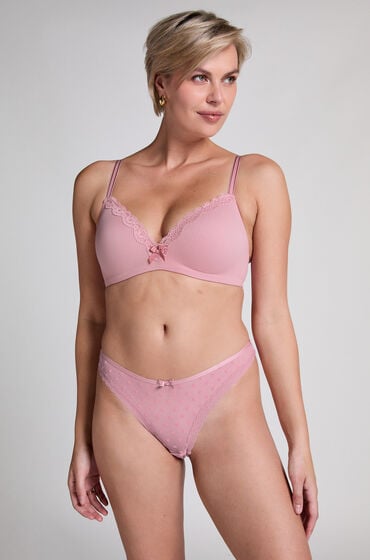 Hunkemöller String Phoebe Rosa von Hunkemöller