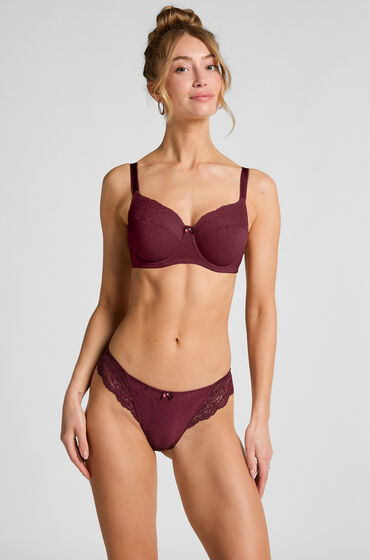 Hunkemöller String Sophie Rot von Hunkemöller