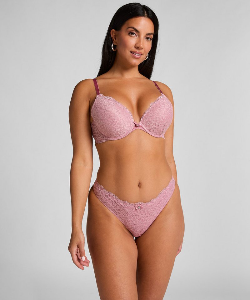 Hunkemöller String String Marine von Hunkemöller