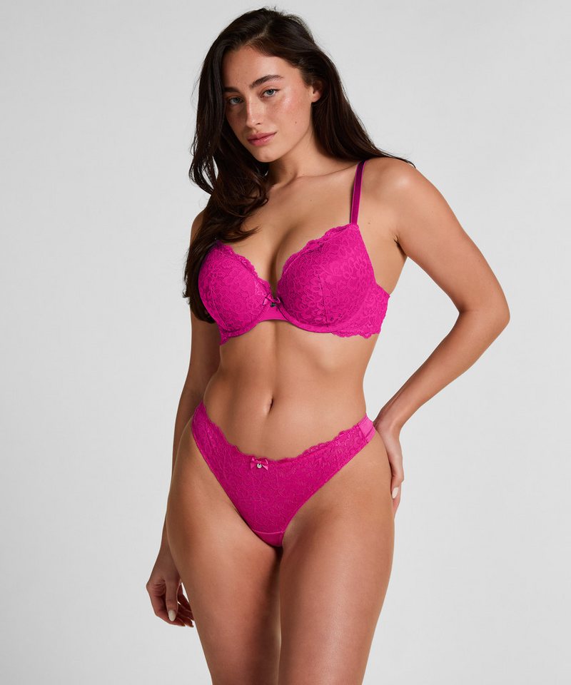 Hunkemöller String String Marine von Hunkemöller