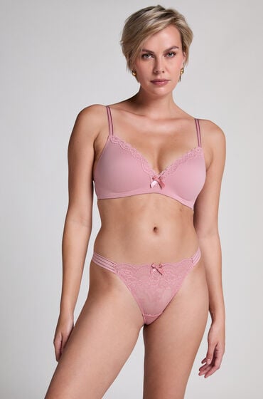 Hunkemöller String Sully Rosa von Hunkemöller