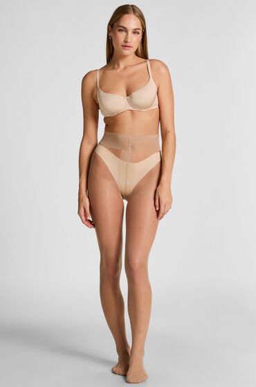 Hunkemöller Strumpfhose 15 Denier Second Skin Beige von Hunkemöller