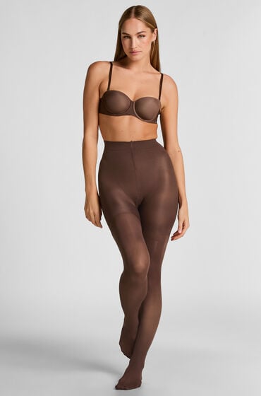 Hunkemöller Strumpfhose 40 Denier Total Lift & Shape Braun von Hunkemöller