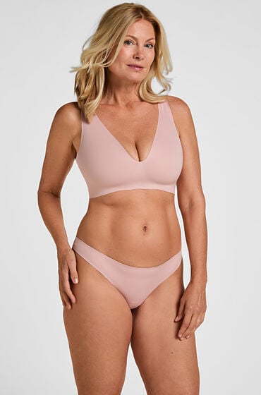 Hunkemöller Super Comfort String Rosa von Hunkemöller