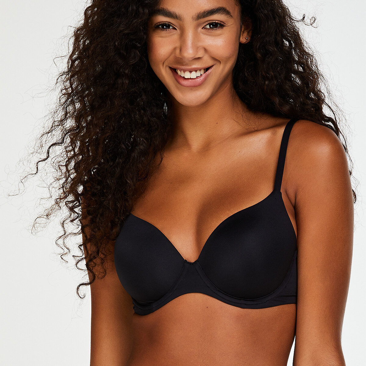 Hunkemöller Super Soft BH Mit Bügel, Farbe: Schwarz, Größe: 70B, Damen von Hunkemöller