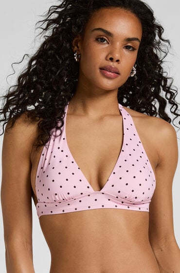 Hunkemöller Triangle Bikini Top Alicante Rosa von Hunkemöller