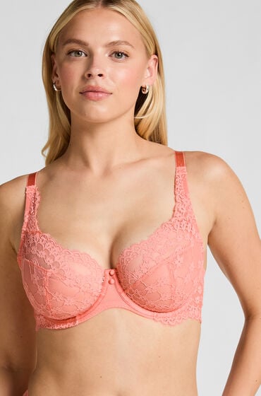 Hunkemöller Unwattierter Bügel-BH Daisy Rosa von Hunkemöller