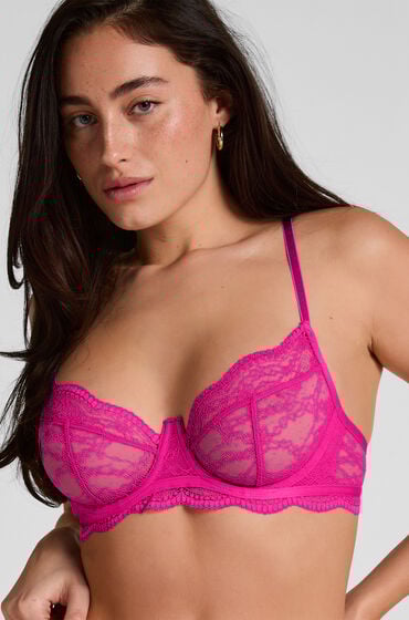 Hunkemöller Unwattierter Bügel-BH Isabelle Rosa von Hunkemöller