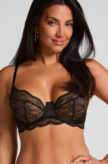 Hunkemöller Unwattierter Bügel-BH Isabelle Schwarz von Hunkemöller