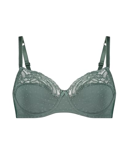 Hunkemöller Unwattierter Bügel-BH Sophie - Dark Forest - 85E von Hunkemöller