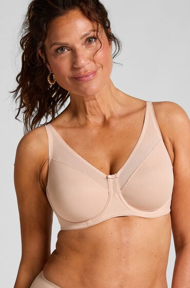 Hunkemöller Unwattierter Minimizer-Bügel-BH Nina Beige Hunkemöller Unwattierter Minimizer-Bügel-BH Nina Beige von Hunkemöller