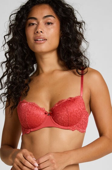 Hunkemöller Vorgeformter Bügel-BH Marine Rot von Hunkemöller