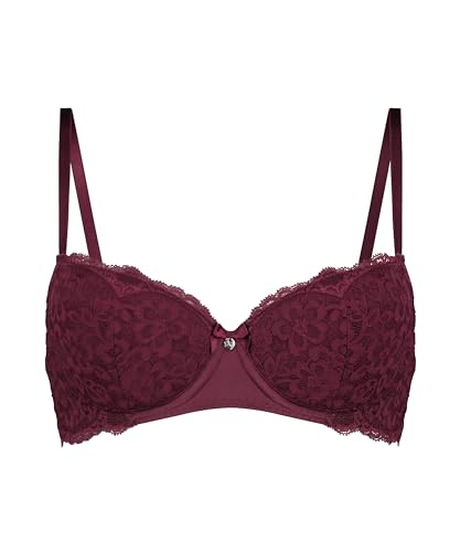 Hunkemöller Vorgeformter Bügel-BH Marine - Windsor Wine - 70C von HUNKEMÖLLER