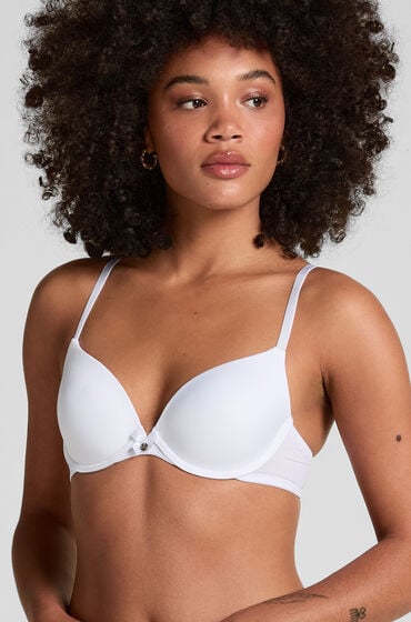 Hunkemöller Vorgeformter Bügel-BH Plunge Weiß von Hunkemöller