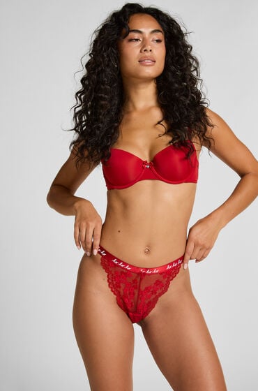 Hunkemöller Weihnachtsstring-Geschenkset Rot Hunkemöller Weihnachtsstring-Geschenkset Rot von Hunkemöller