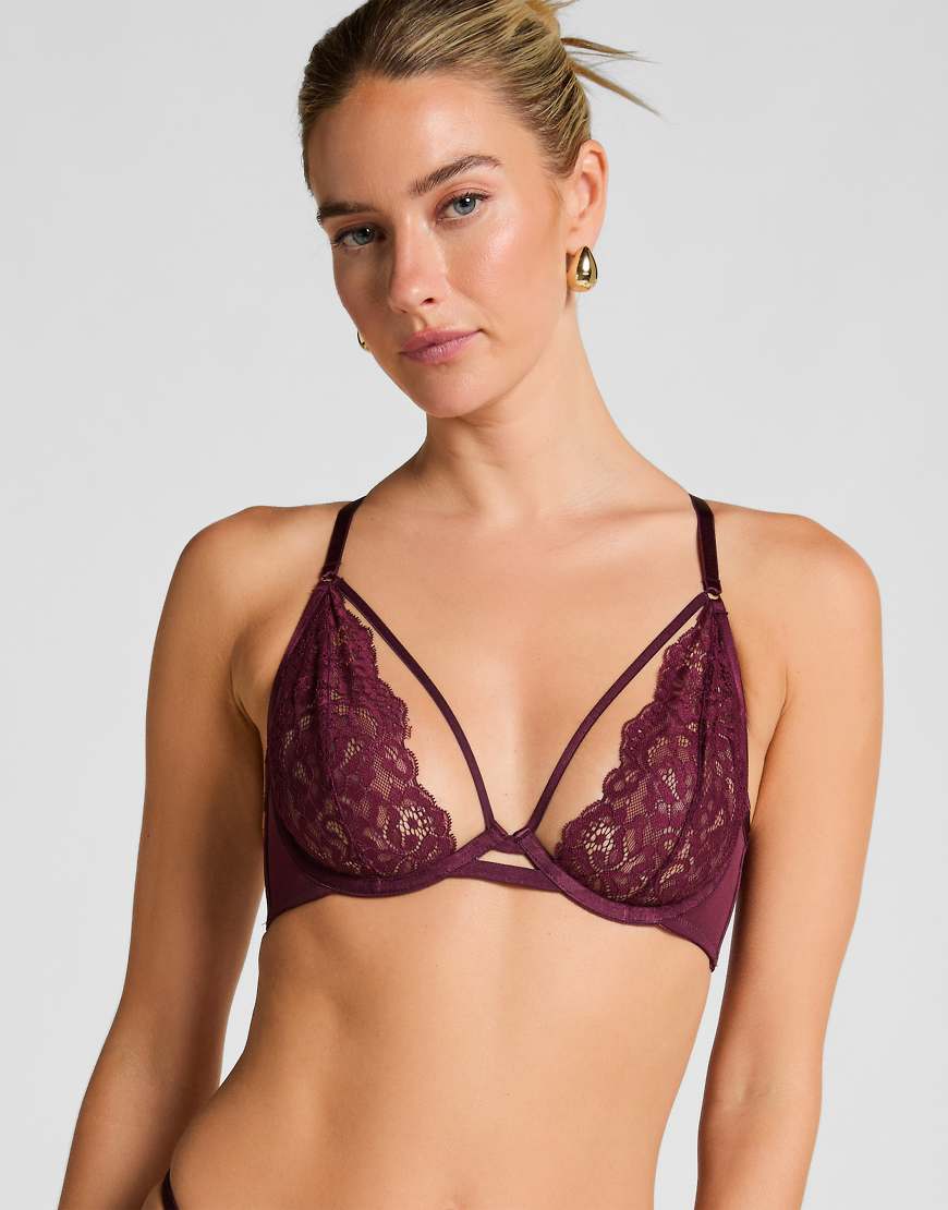 Hunkemöller - Cinnamon - Ungepolsterter Bügel-BH in Rot Hunkemöller - Cinnamon - Ungepolsterter Bügel-BH in Rot von Hunkemoller