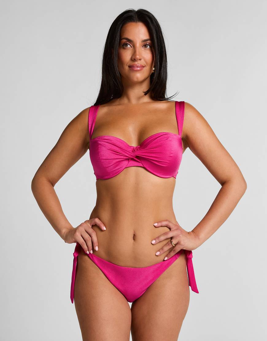 Hunkemöller - Costa - Bikinioberteil in Rosa von Hunkemoller