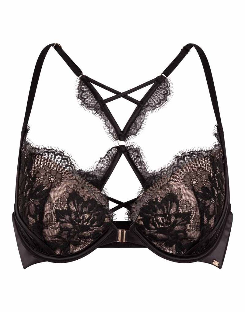 Hunkemöller - Cynthia - Gepolsterter Bügel-BH in Schwarz von Hunkemoller