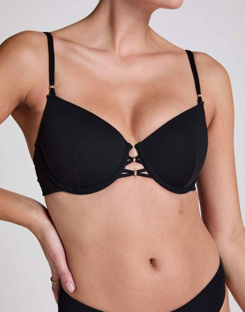 Hunkemöller - Holbox - Bikinioberteil in Schwarz von Hunkemoller