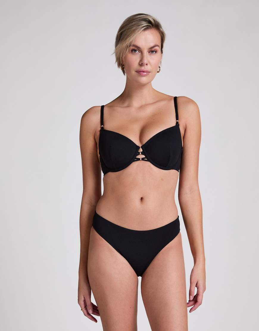 Hunkemöller - Holbox Rio - Bikinihose in Schwarz von Hunkemoller