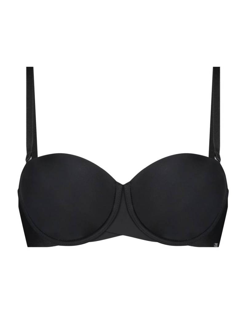 Hunkemöller - Jane - Wattierter, trägerloser Bügel-BH in Schwarz von Hunkemoller