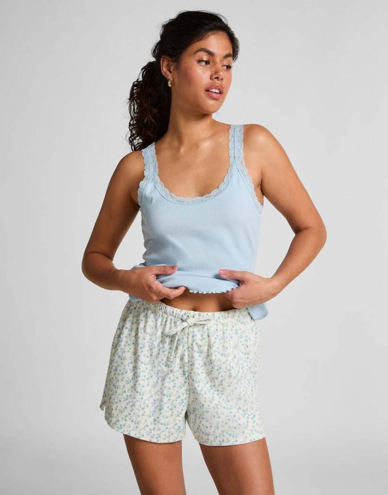 Hunkemöller - Shorts aus Baumwolle in Weiß Hunkemöller - Shorts aus Baumwolle in Weiß von Hunkemoller