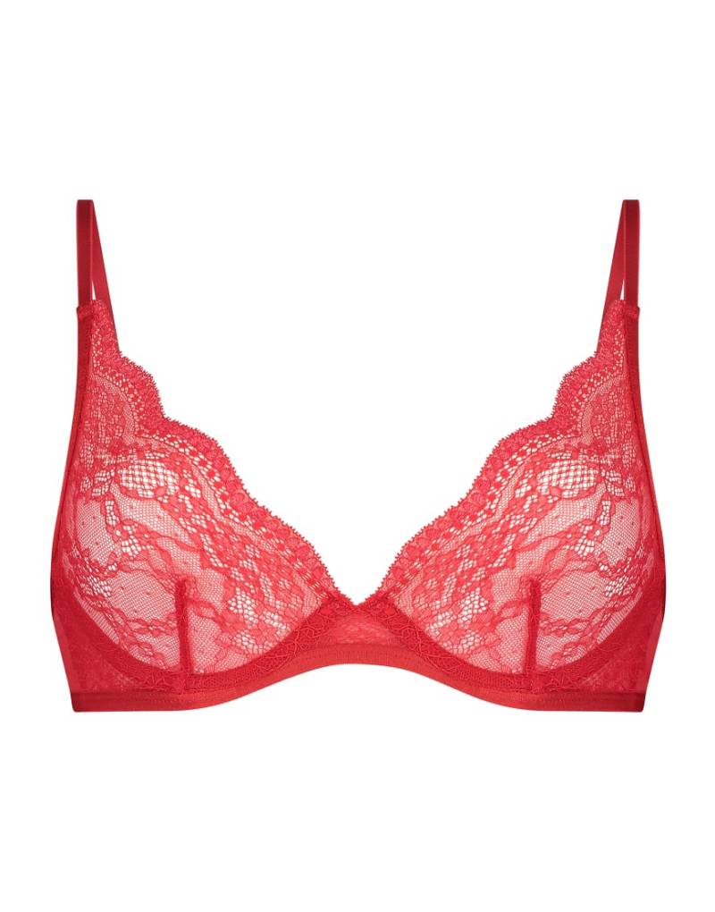 Hunkemöller - Valentinstag - Isabelle - Unwattierter Bügel-BH in Rot von Hunkemoller